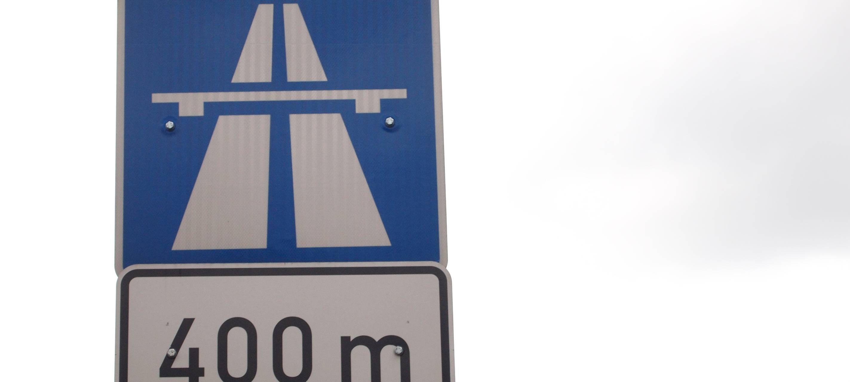 Bauarbeiten auf der A57