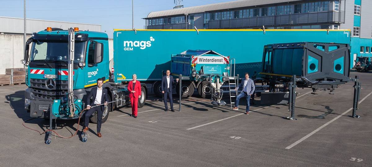 Mags bewässert Bäume jetzt "smart"