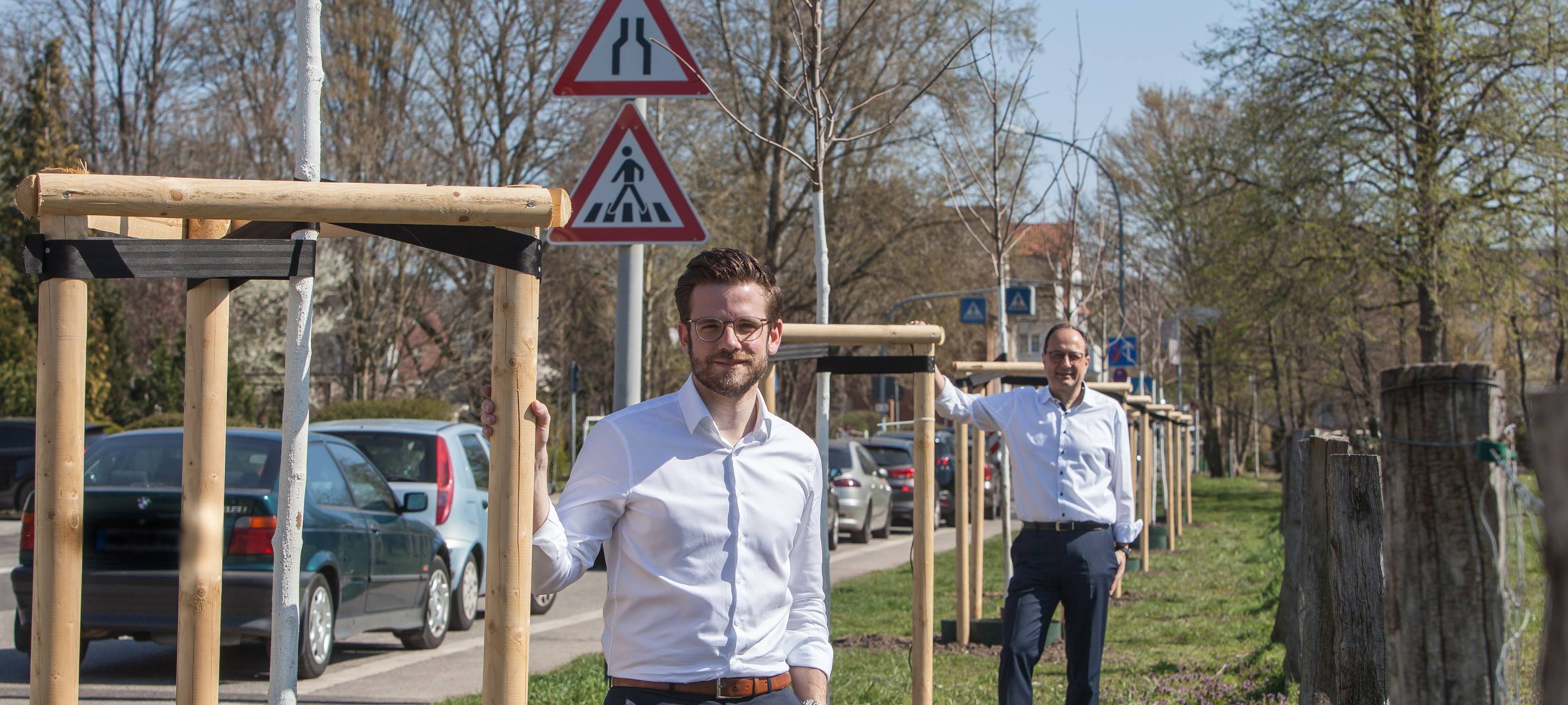 Mags pflanzt über 300 Bäume in Mönchengladbach