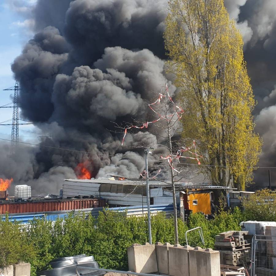 Großbrand in Neuss - Radio 90.1