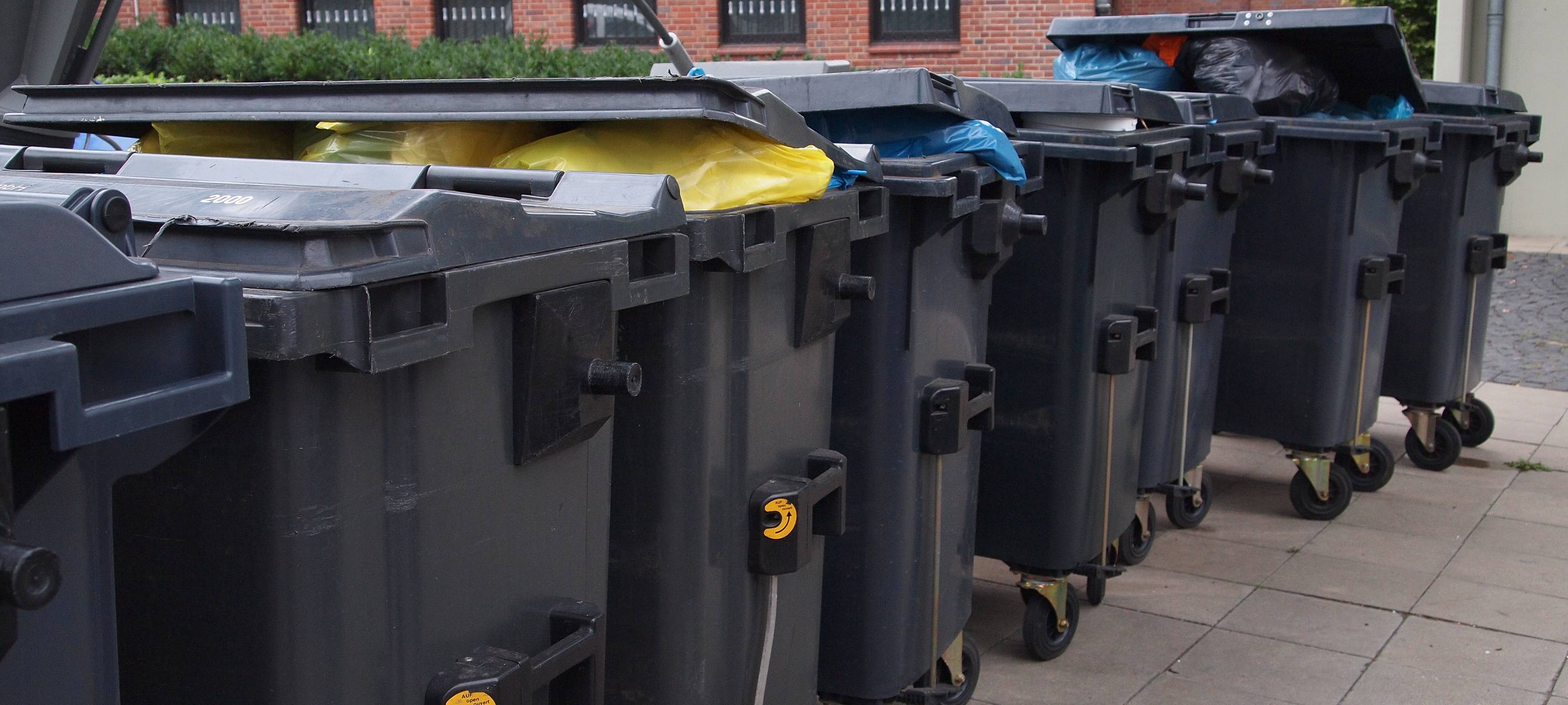 Über die Hälfte des Mülls wird recycelt