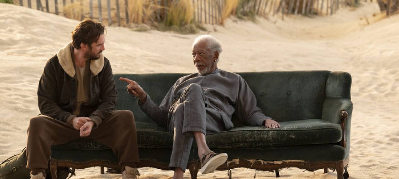 Stuart und Otto auf der Couch.