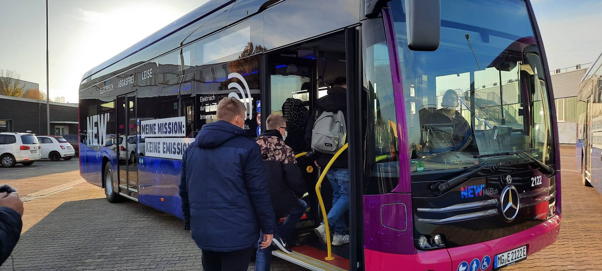 NEW will nur noch E-Busse kaufen