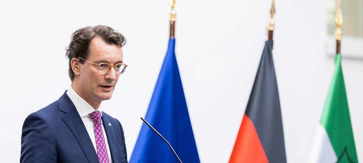 Hendrik Wüst hat MG zum 20. Todestag Franz Meyers besucht