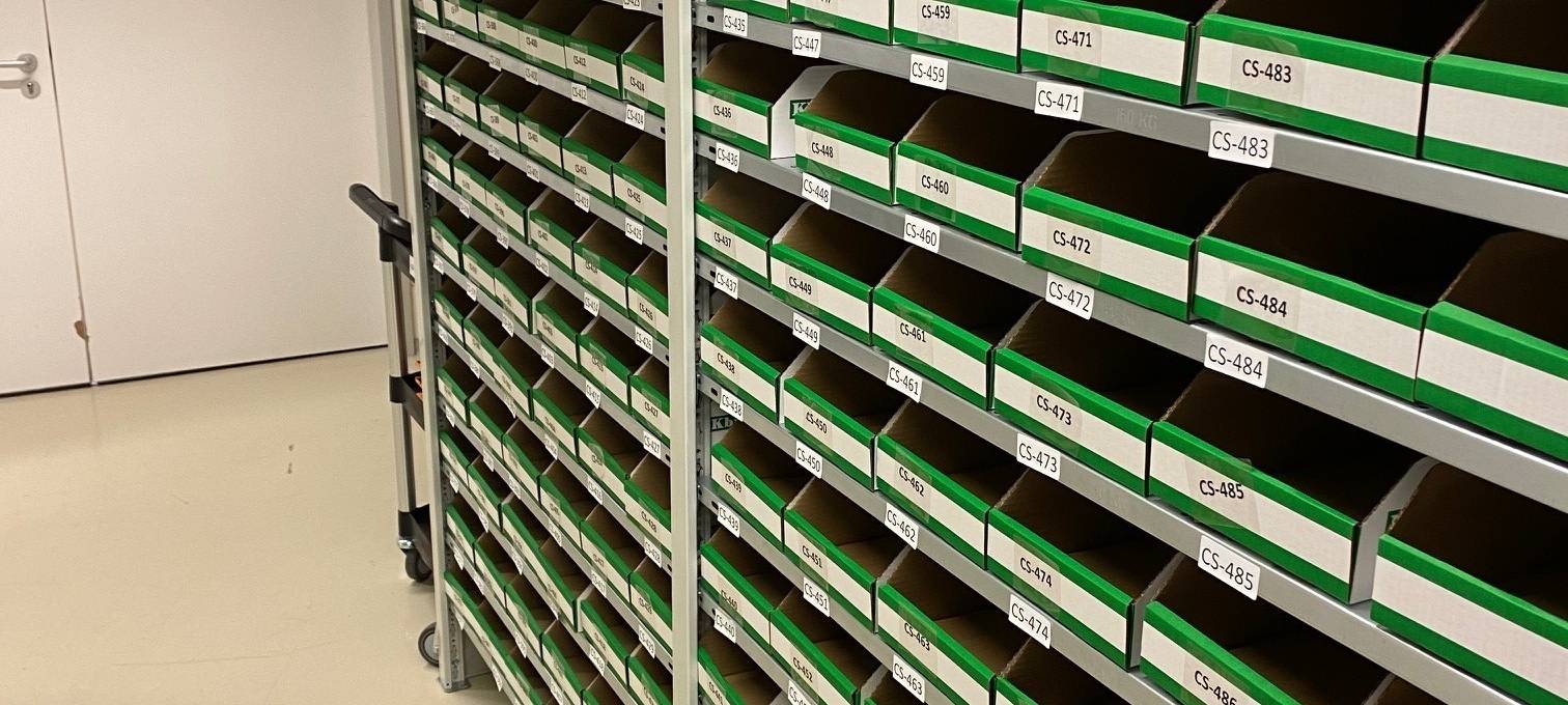 Labor Stein arbeitet am Limit