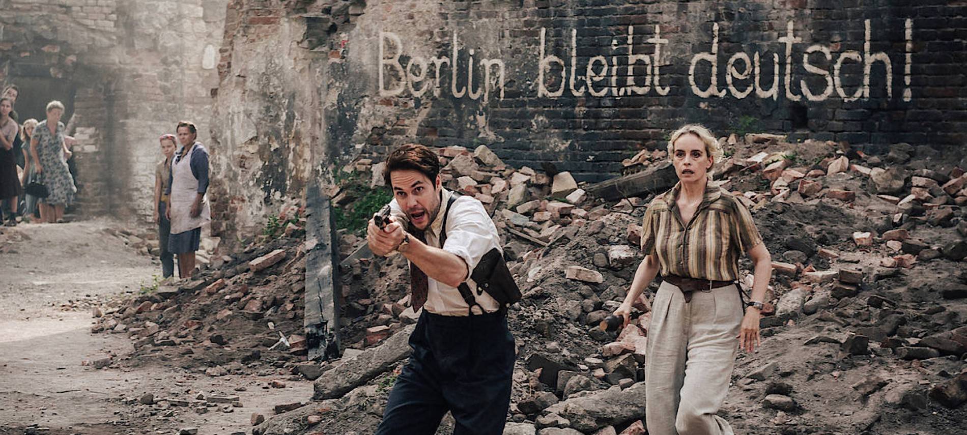 Max und Elsie im Einsatz.