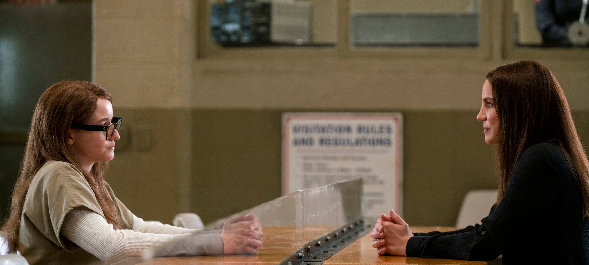 Jessica und Anna im Gefängnis.