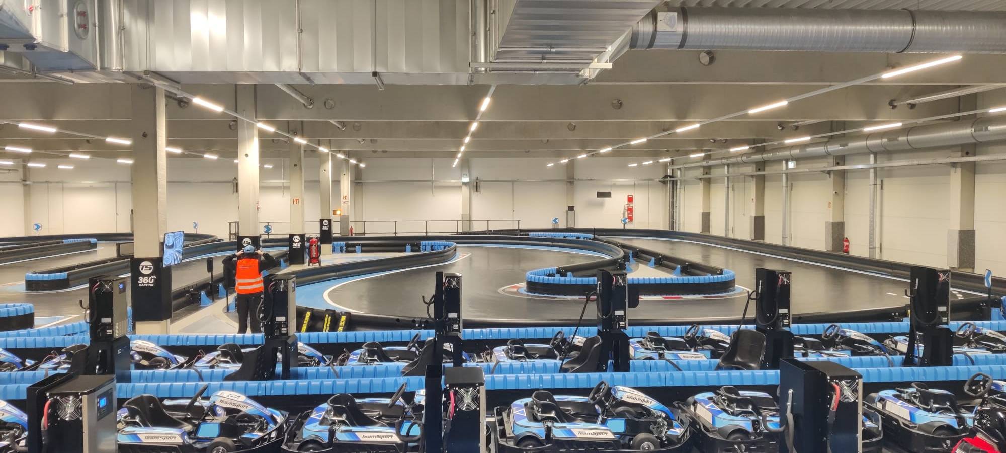 Neue Elektro-Kartbahn in Neuwerk