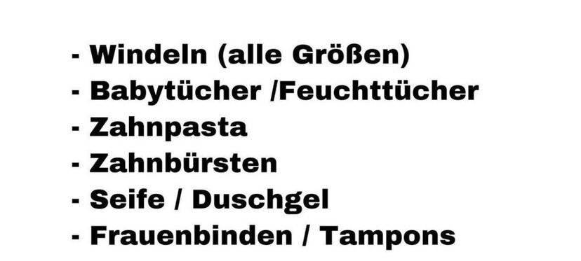 Hilfsaktion für die Ukraine