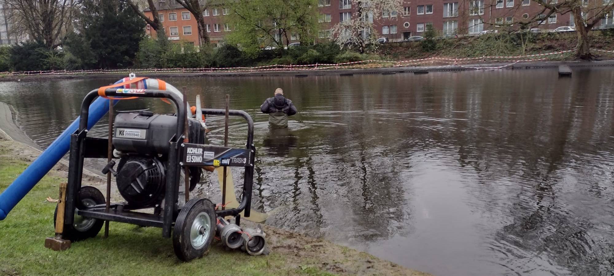 Geropark: Arbeiter stoßen auf Bauschutt aus dem 2. Weltkrieg