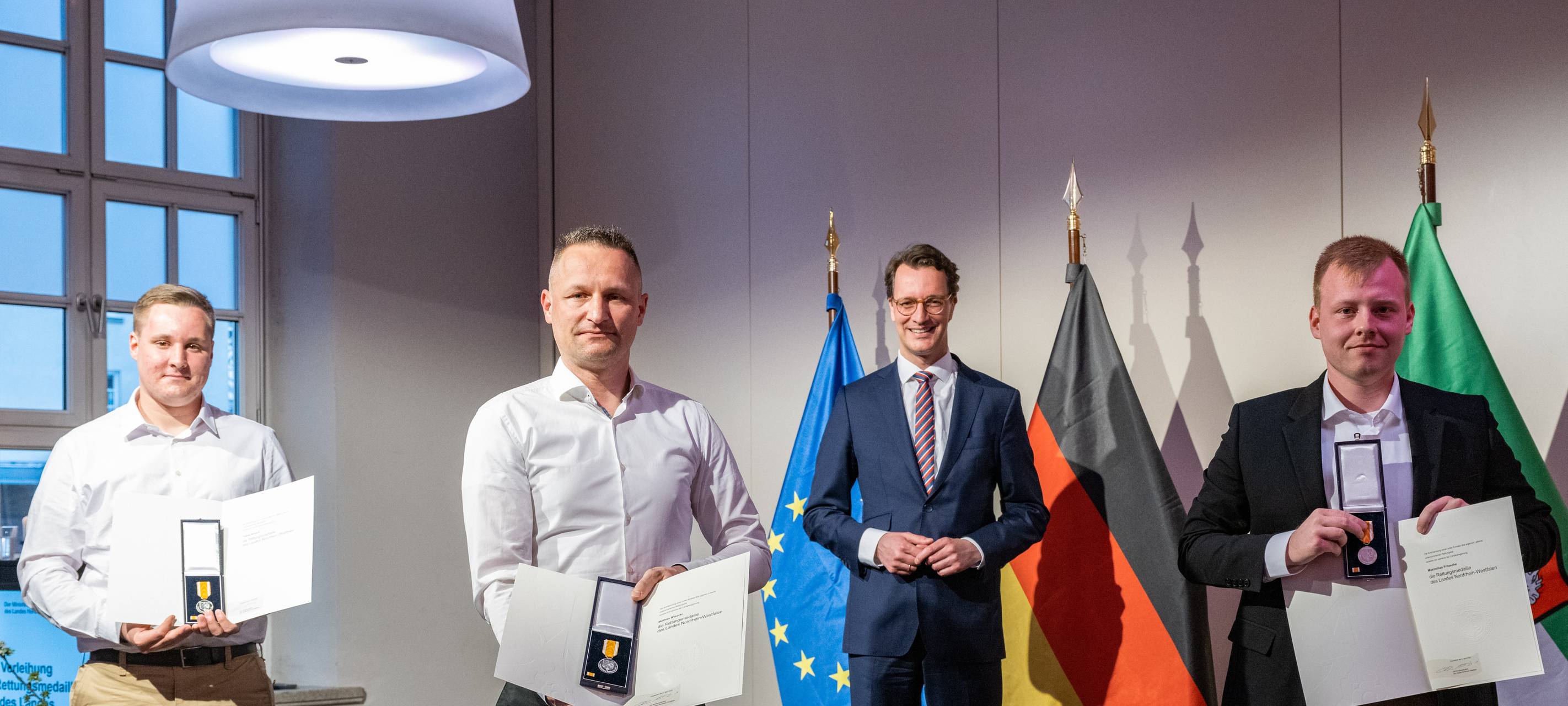 Drei Lebensretter aus Mönchengladbach