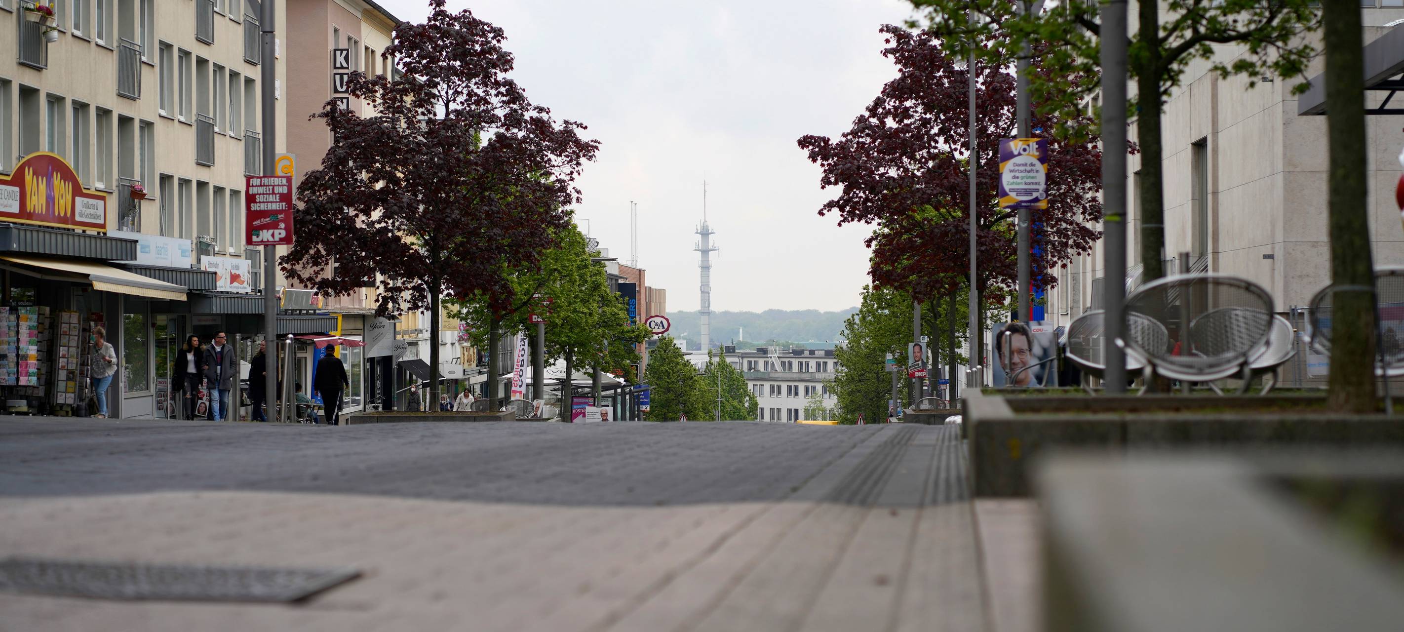 Hindenburgstraße soll busfrei werden