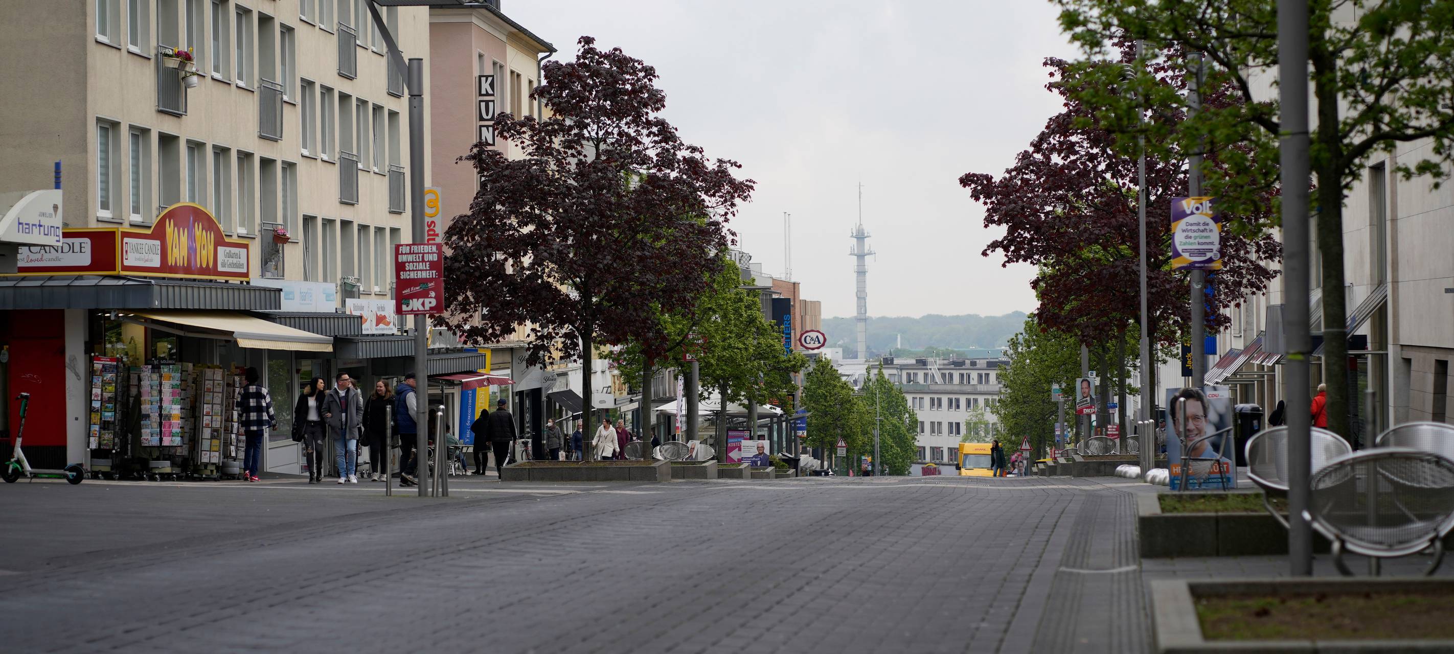 Hindenburgstraße: Eine attraktive Einkaufsstraße