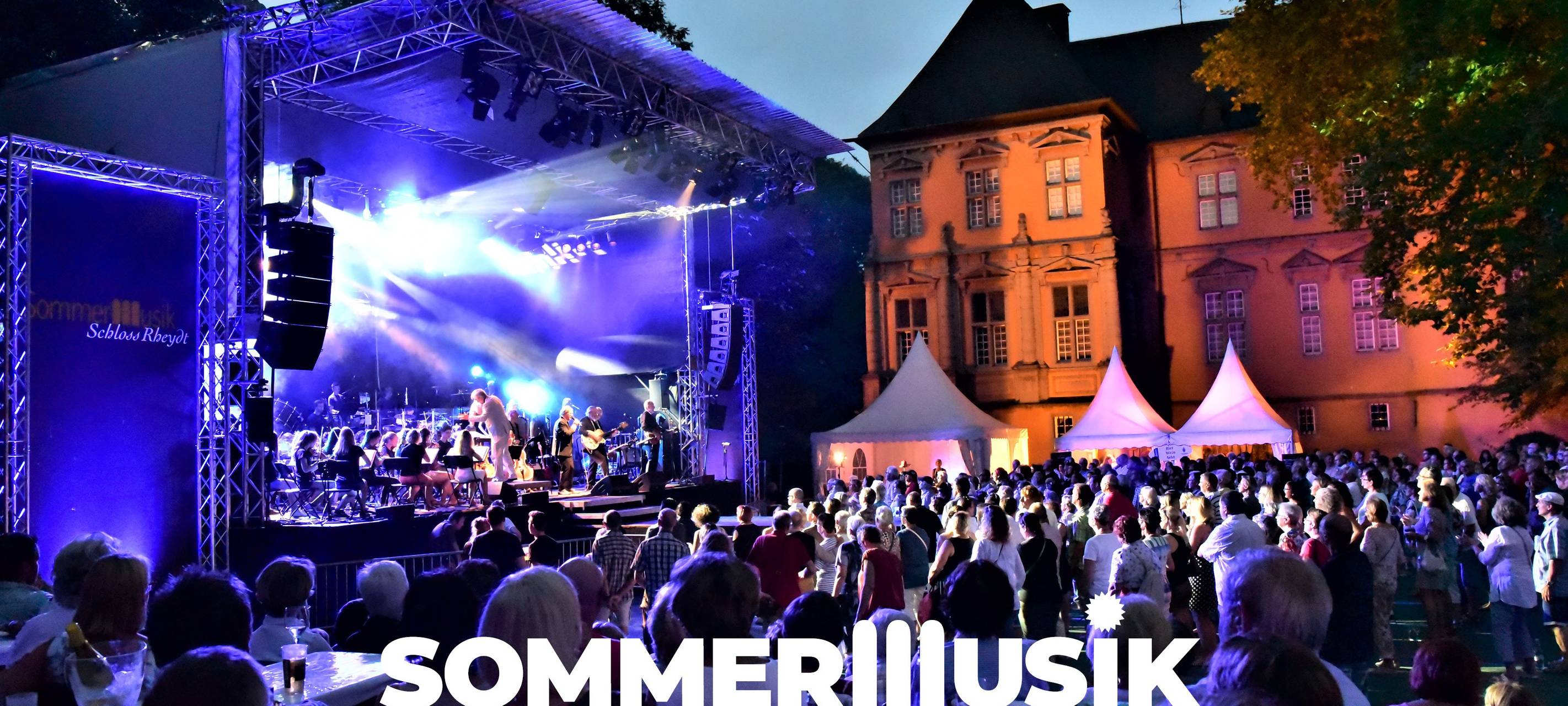 SommerMusik Schloss Rheydt findet wieder statt