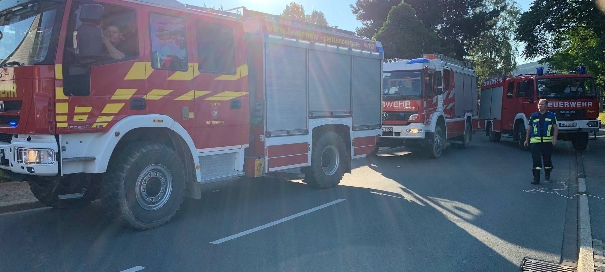 Gestern Nachmittag: Feuerwehr Einsatz in Rheydt