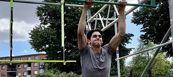 Ninja Warrior-Athlet Lukas Dauenheimer aus Mönchengladbach