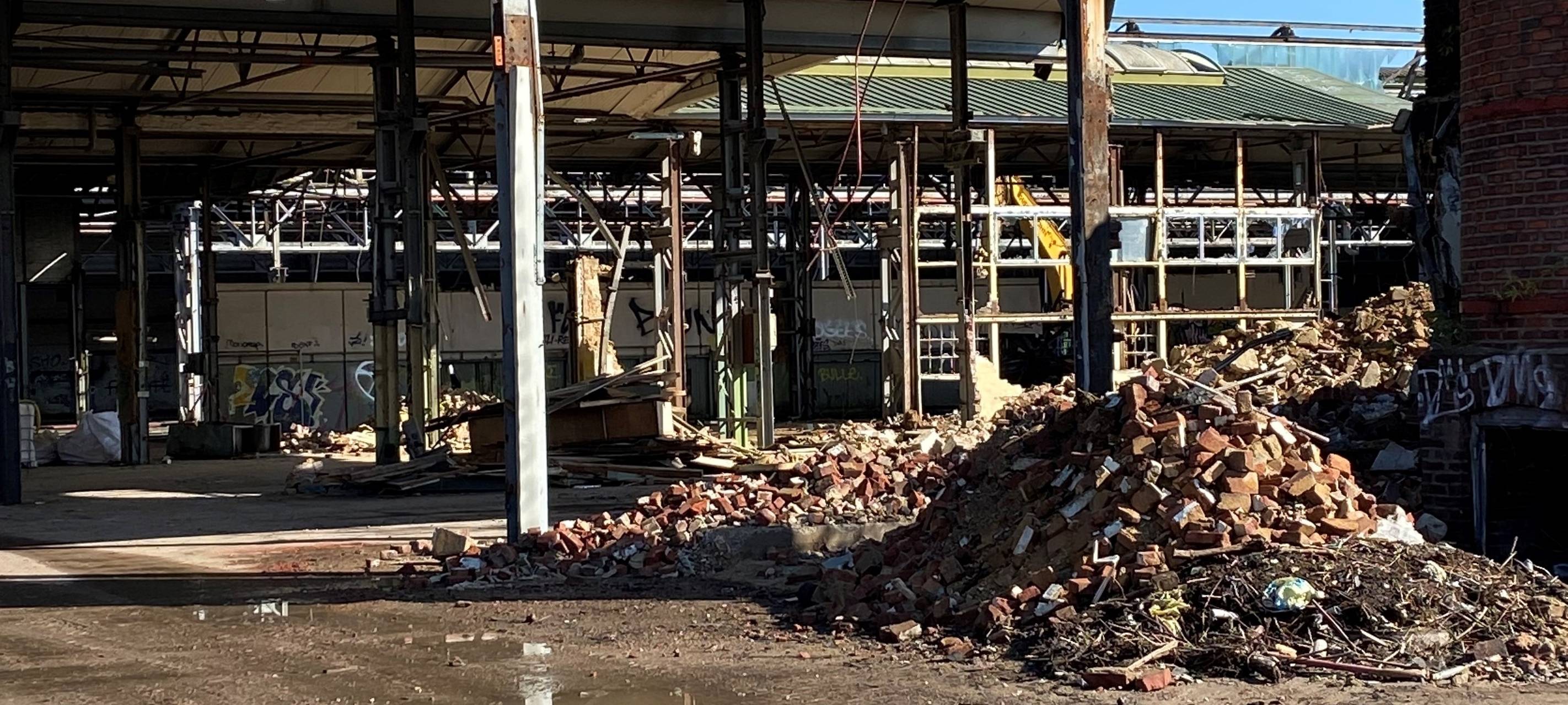 Arbeiten am Reme-Gelände gehen weiter