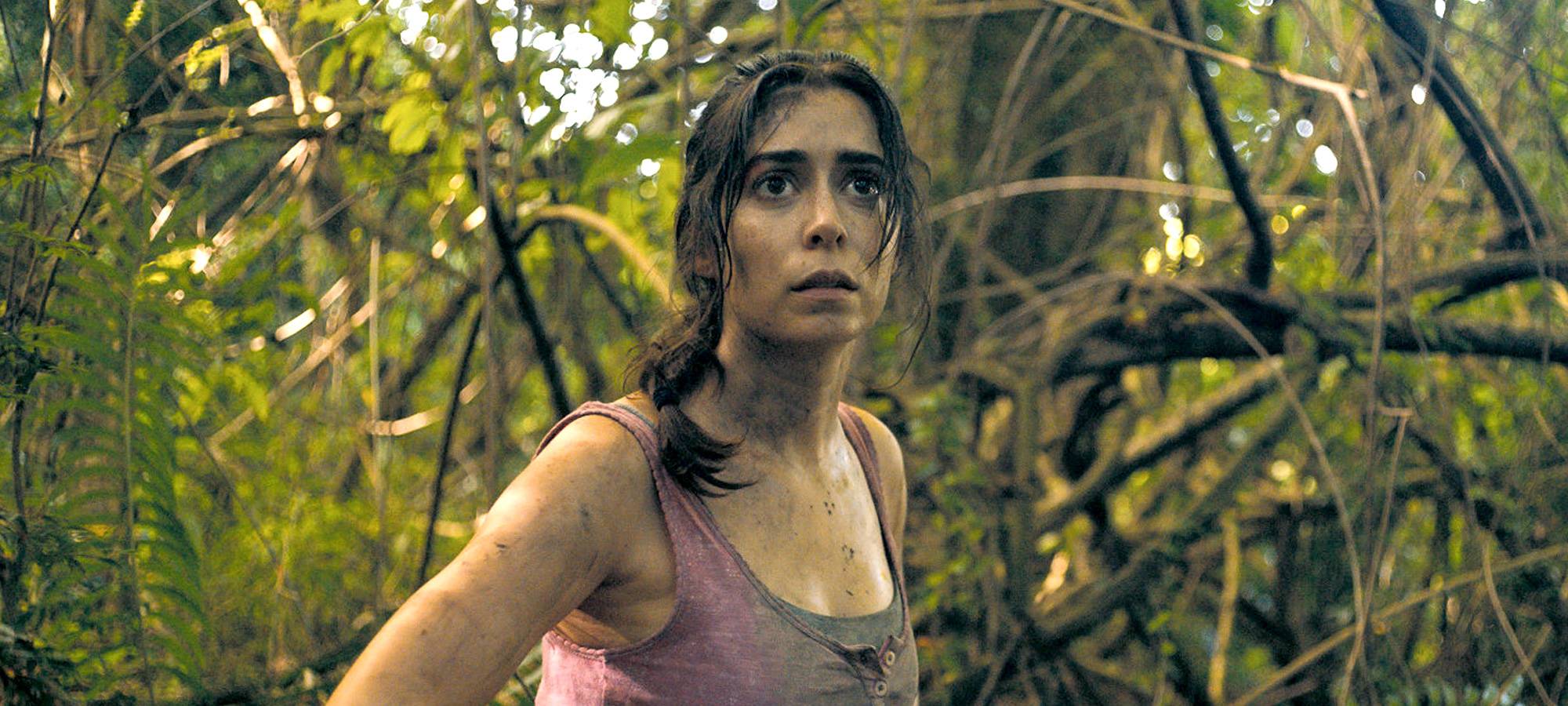 Emma in der Wildnis.