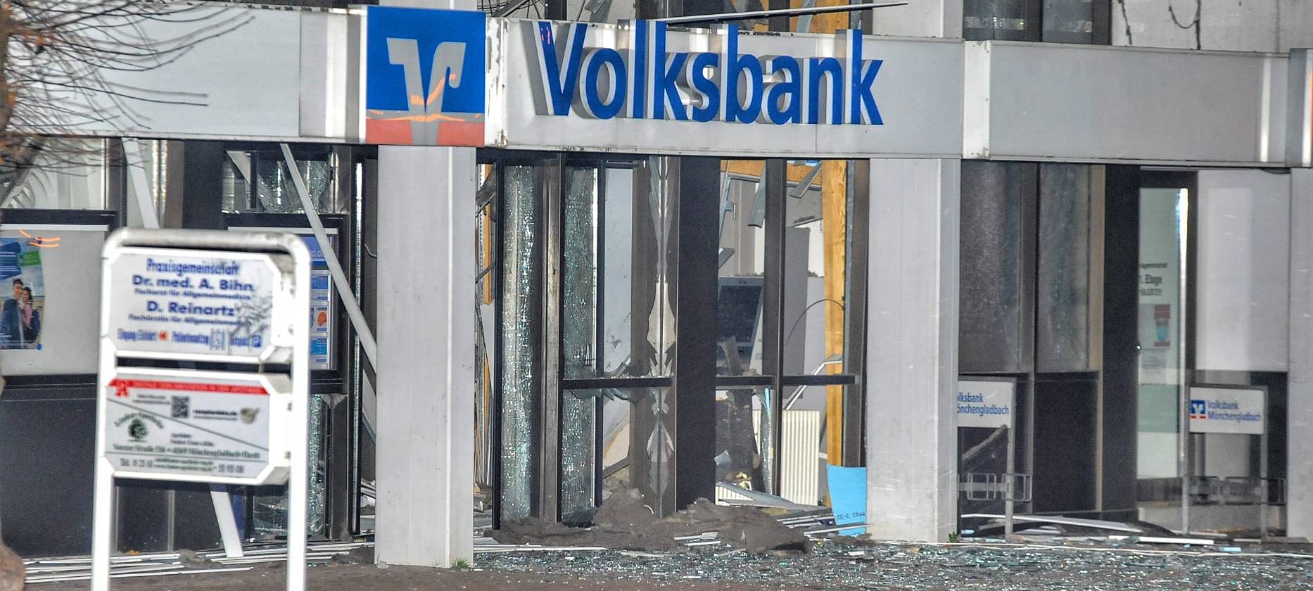 Geldautomatensprengung in Hardt