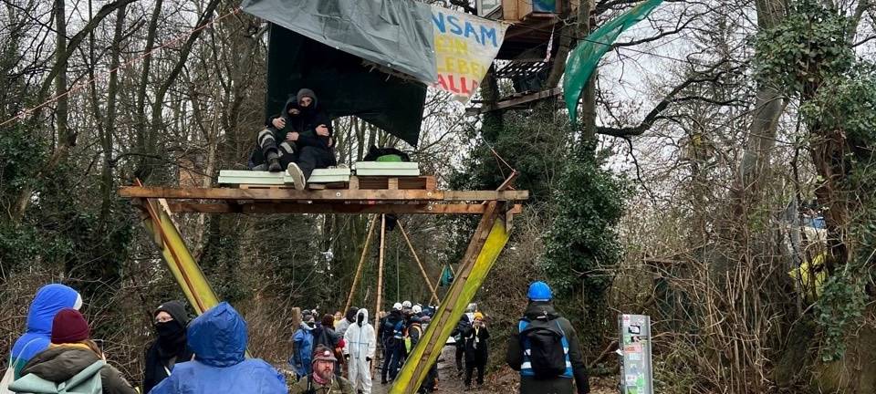 Großdemo am Tagebau Garzweiler