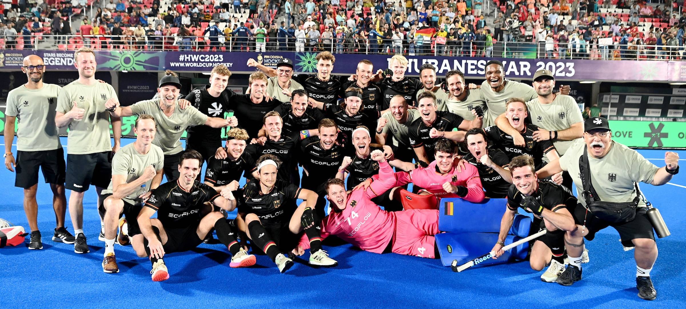 Deutsche Hockey-Herren Nationalmannschaft im Finale