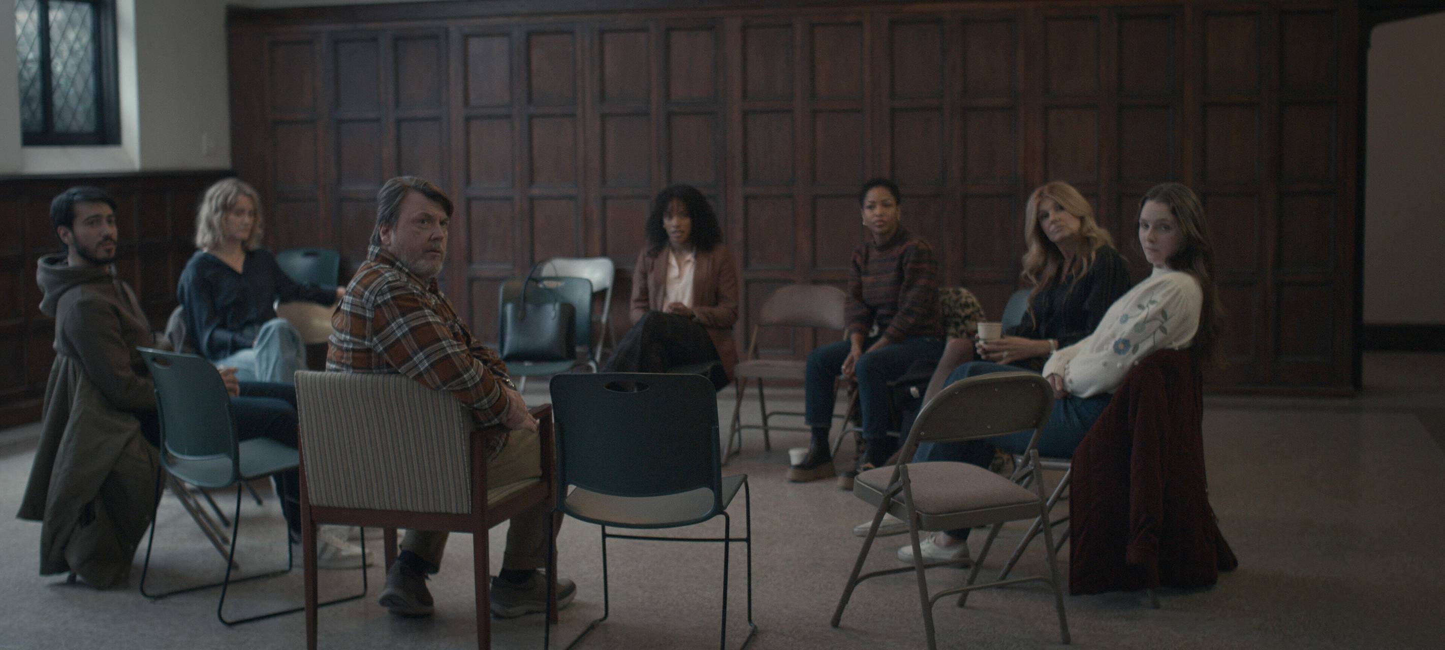 Lacey und ihre Selbsthilfegruppe.