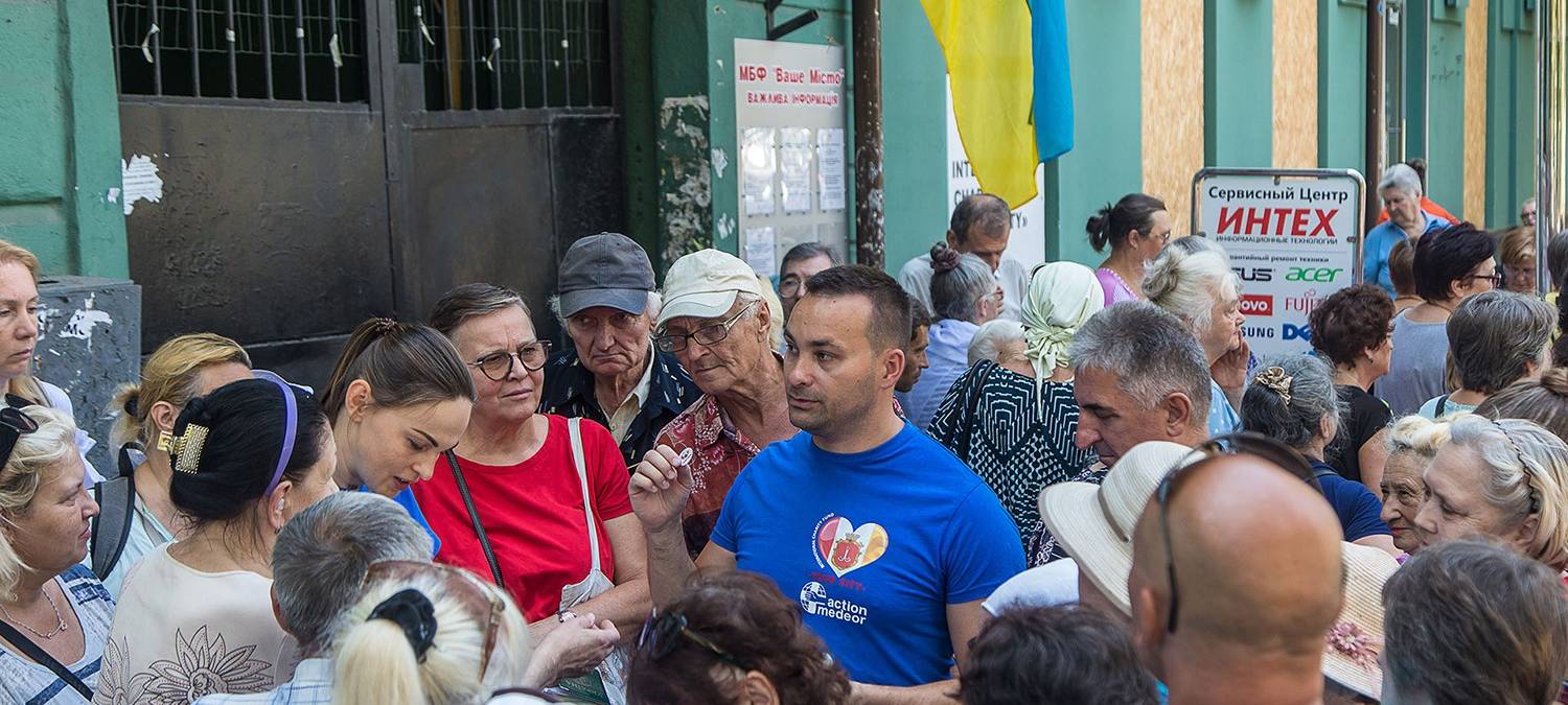 Ein Jahr action medeor Hilfs-Lieferungen in die Ukraine