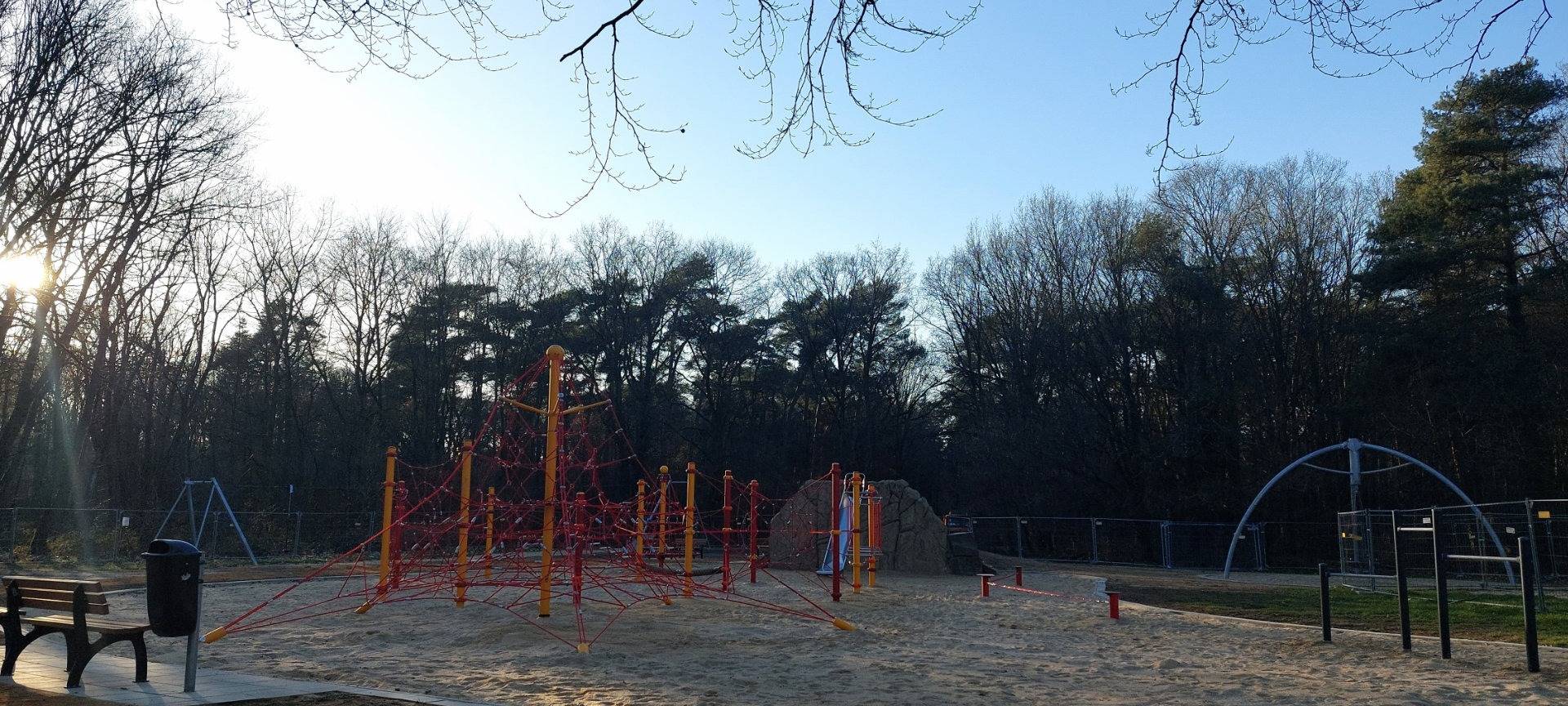 Spielplatz im Hardter Wald wird wiedereröffnet