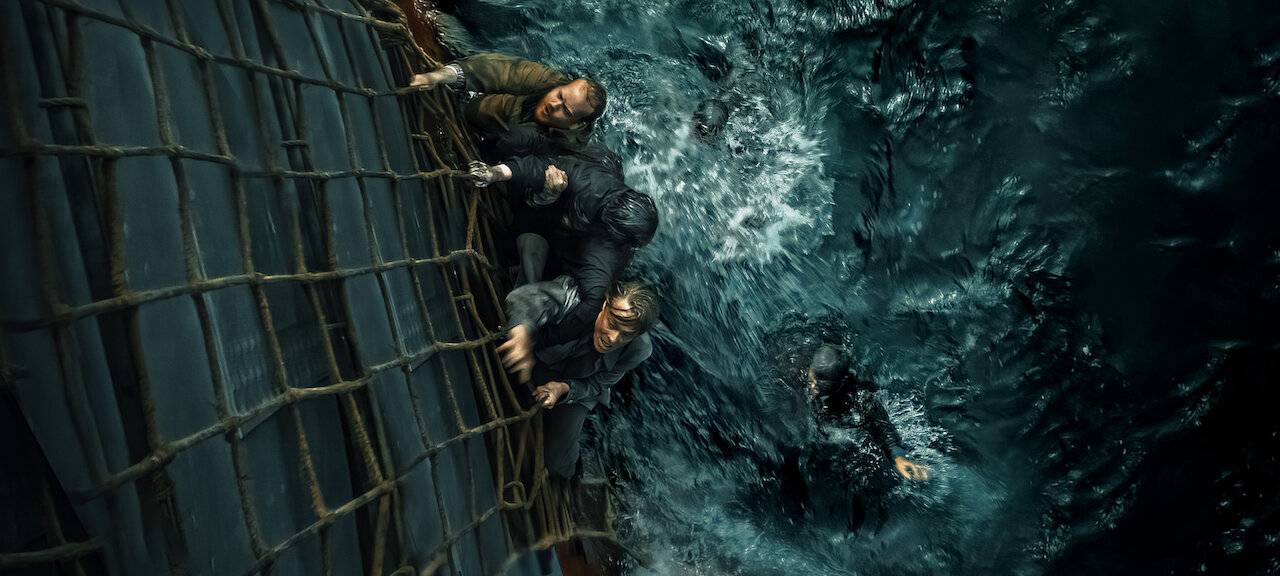 Die beiden Freunde kämpfen um ihr Leben.