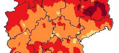 Warme Temperaturen sorgen für hohe Waldbrandgefahr