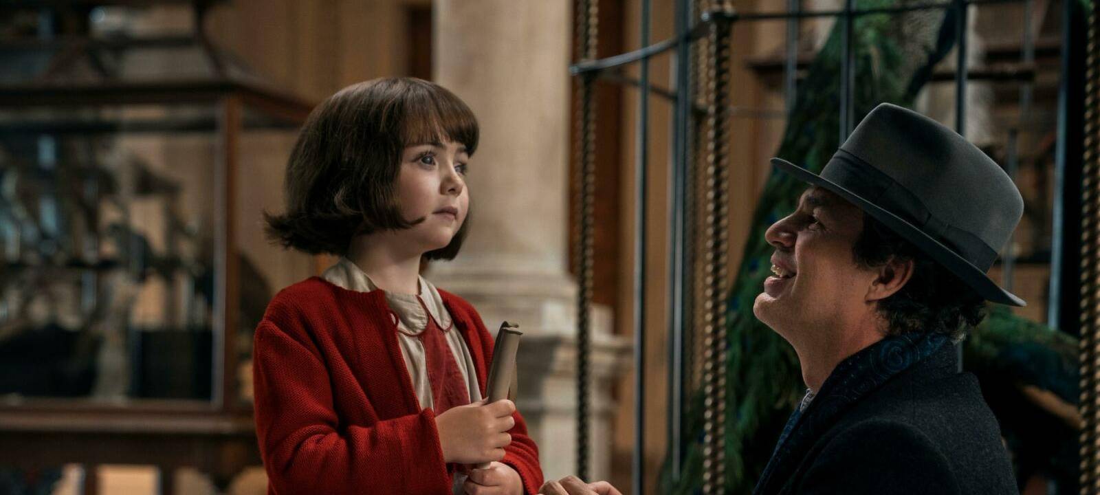 Marie-Laure und ihr Vater.