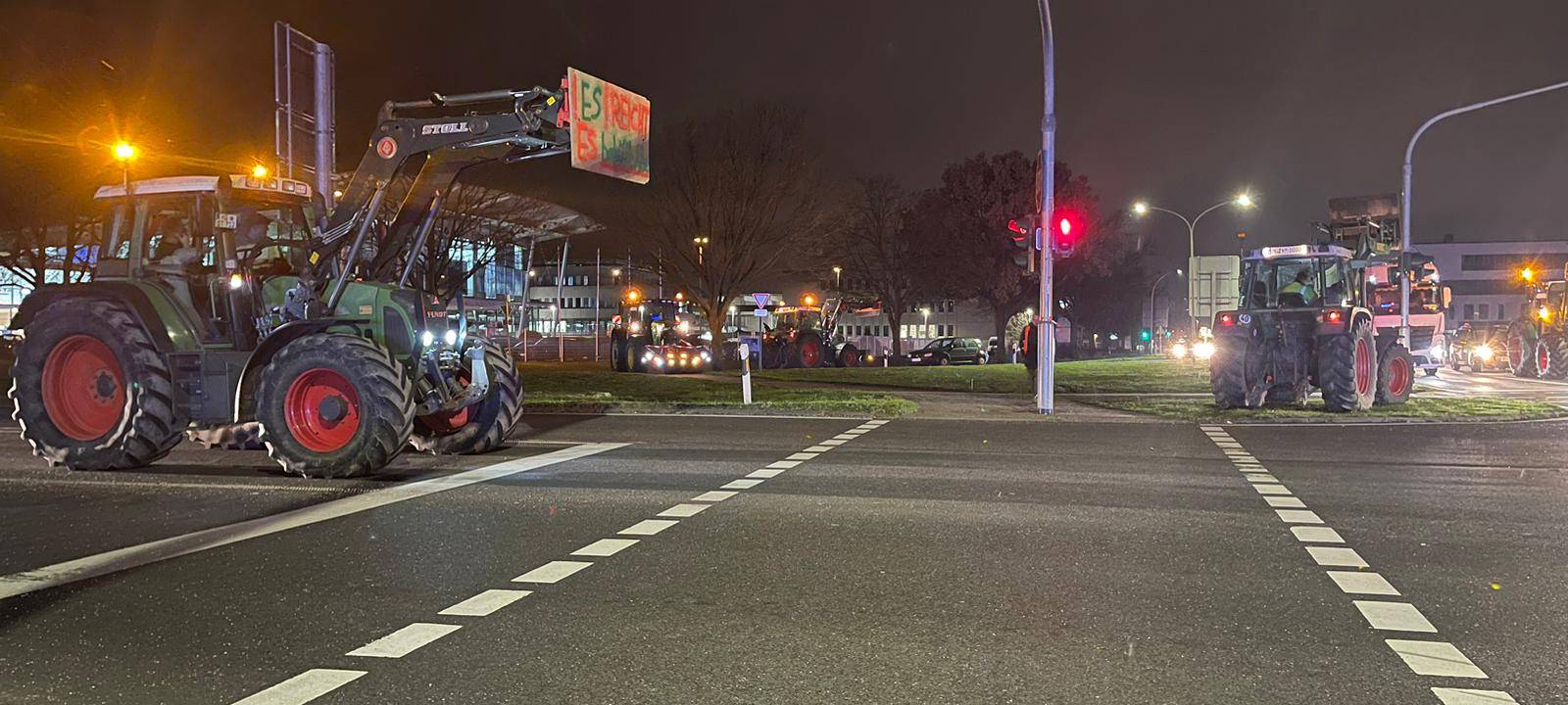 Ab heute Bauernproteste