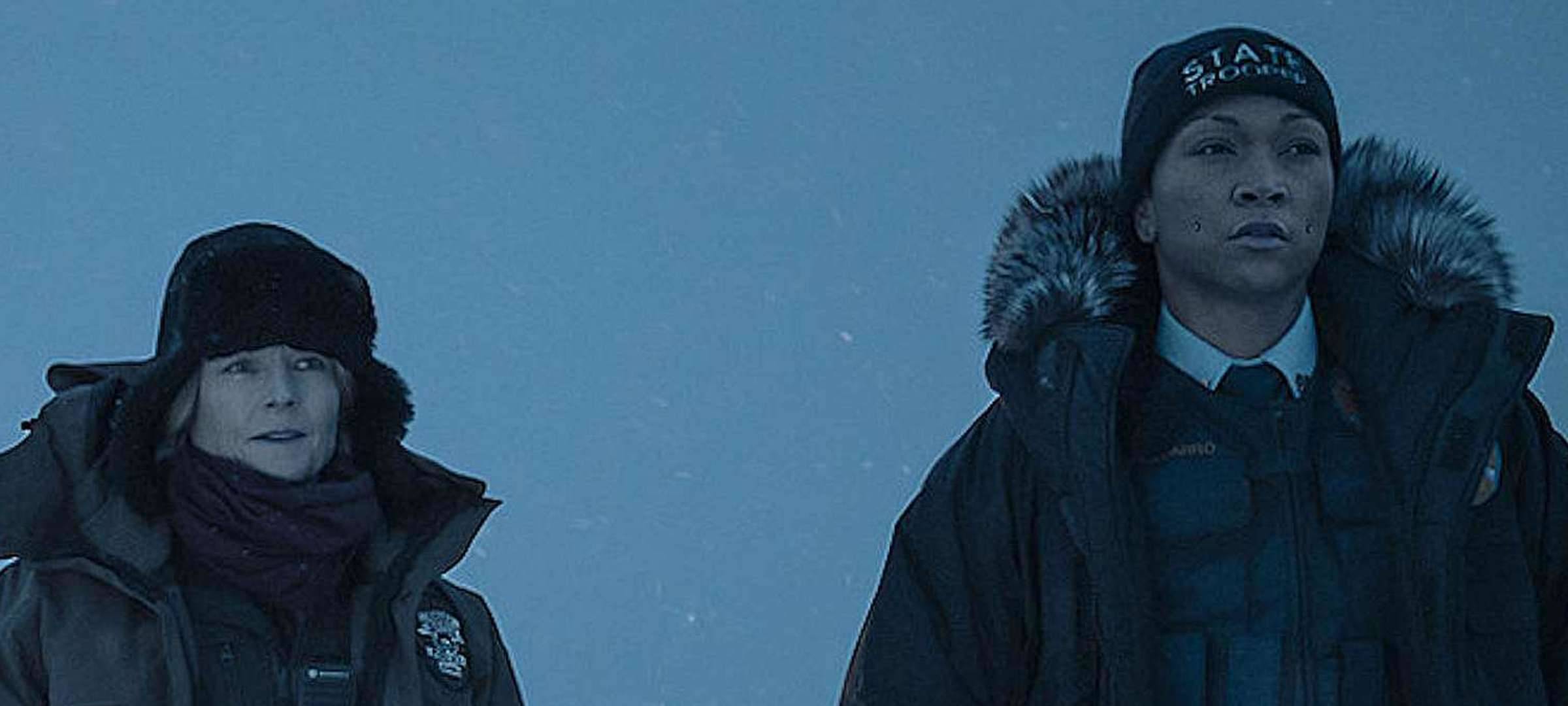 Die beiden Polizistinnen im Einsatz.