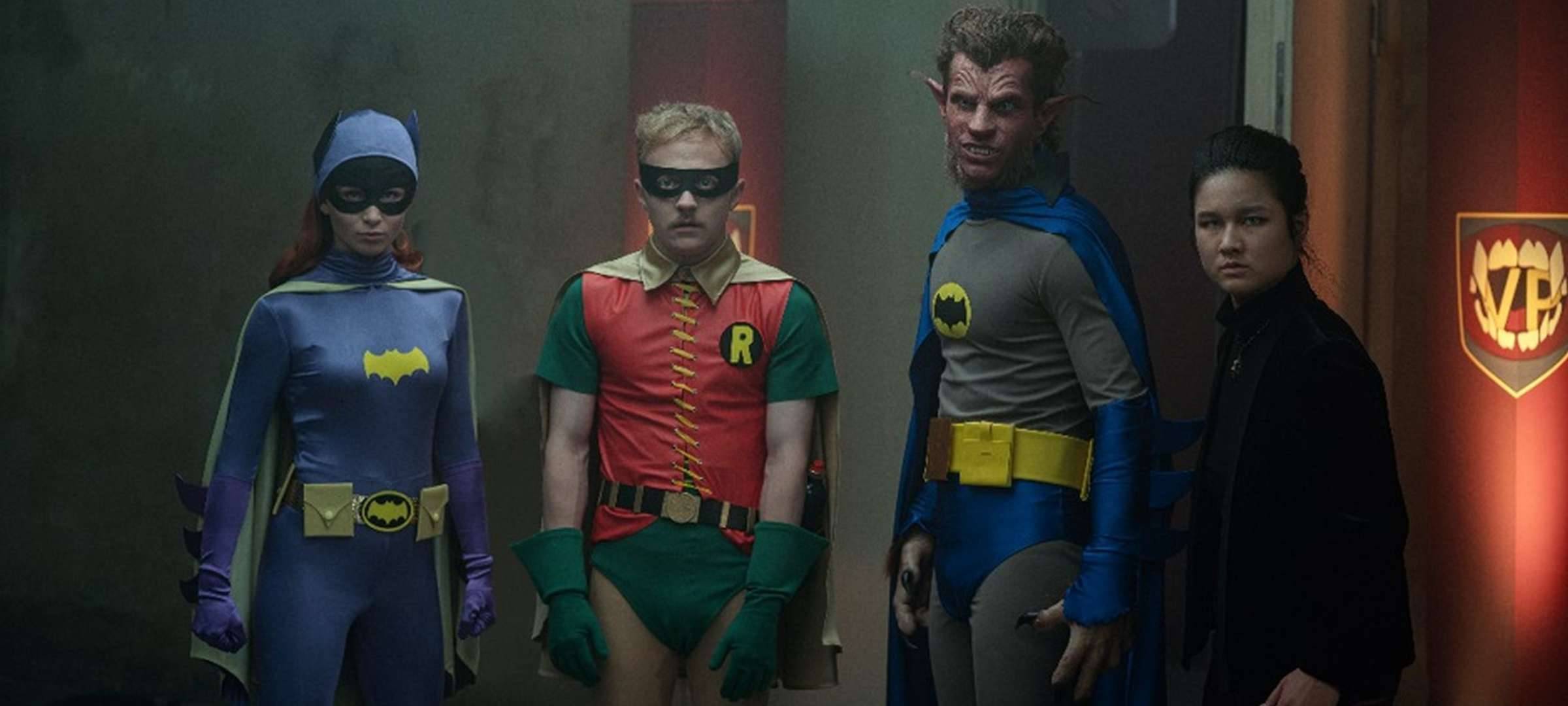 Unsere vier jungen Leute wollen gegen die Dämonen bestehen.