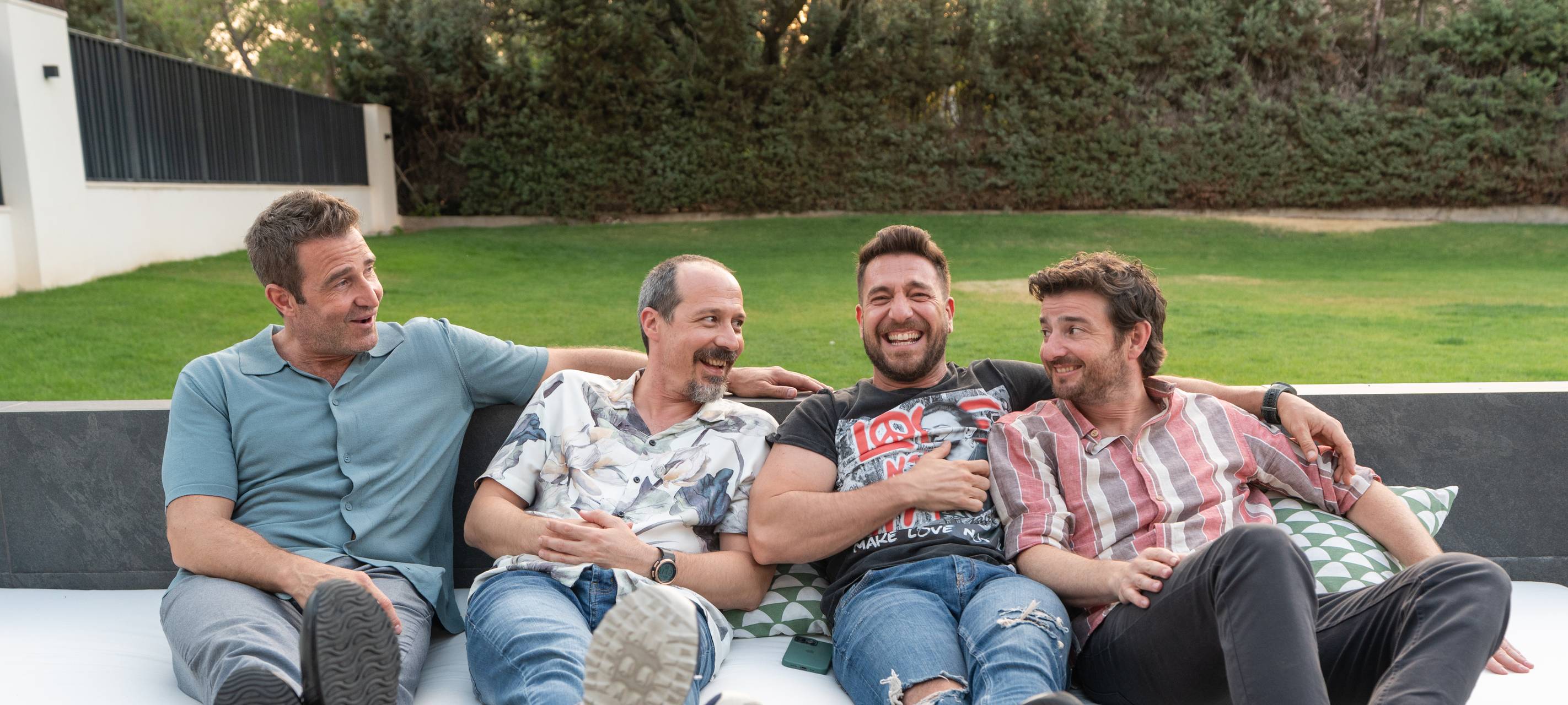 Noch können sie lachen.