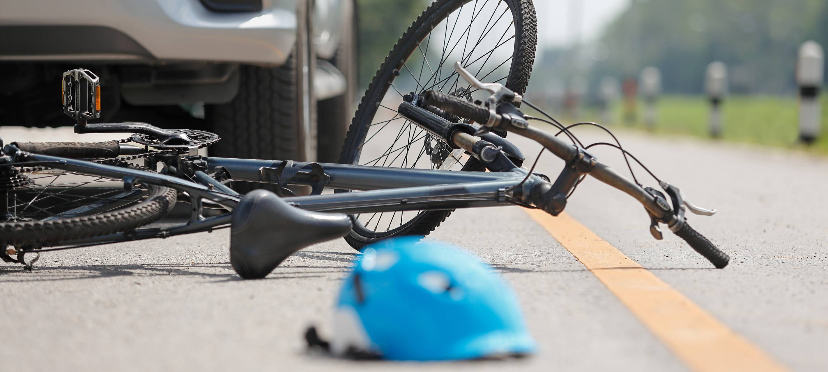 Demo für verunglückte Fahrradfahrer