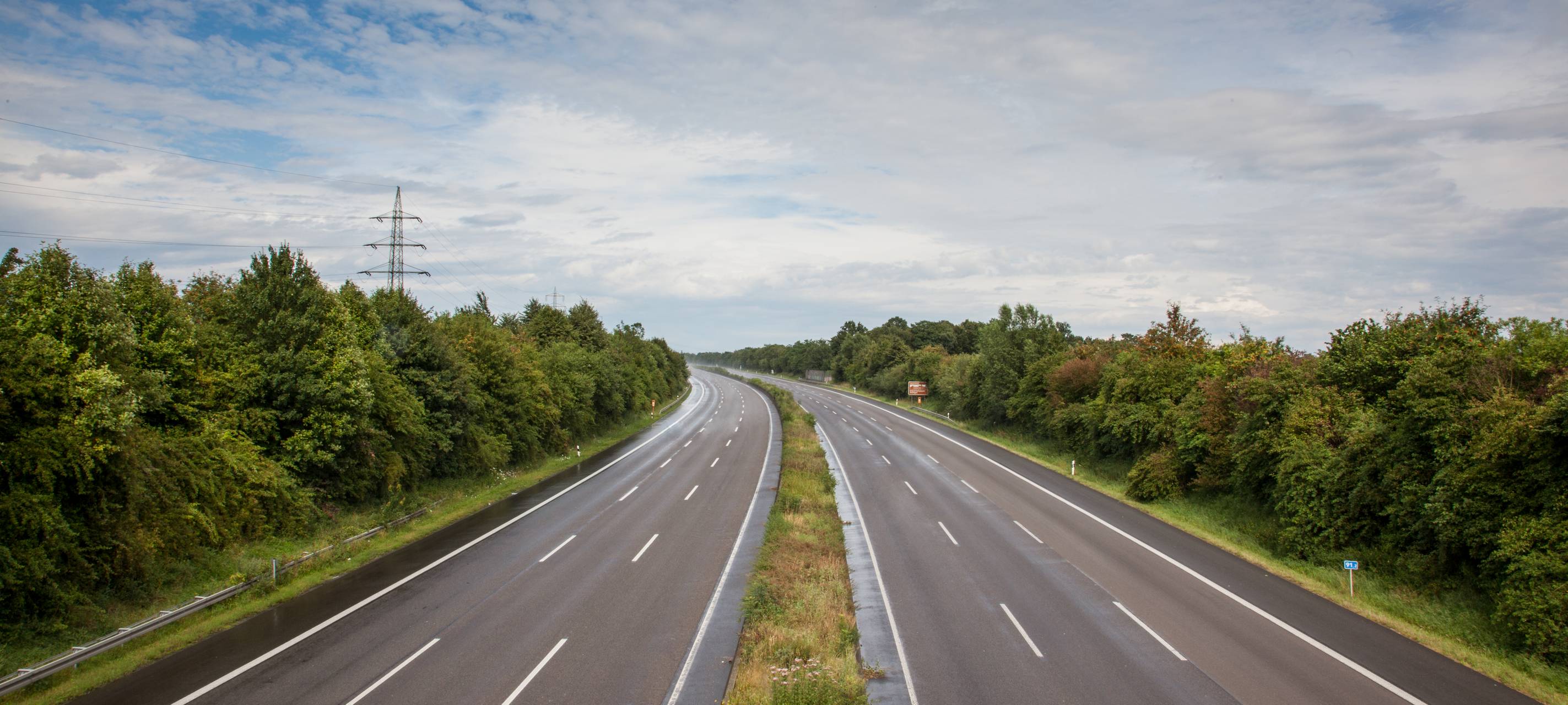 A540 Richtung Jüchen komplett gesperrt