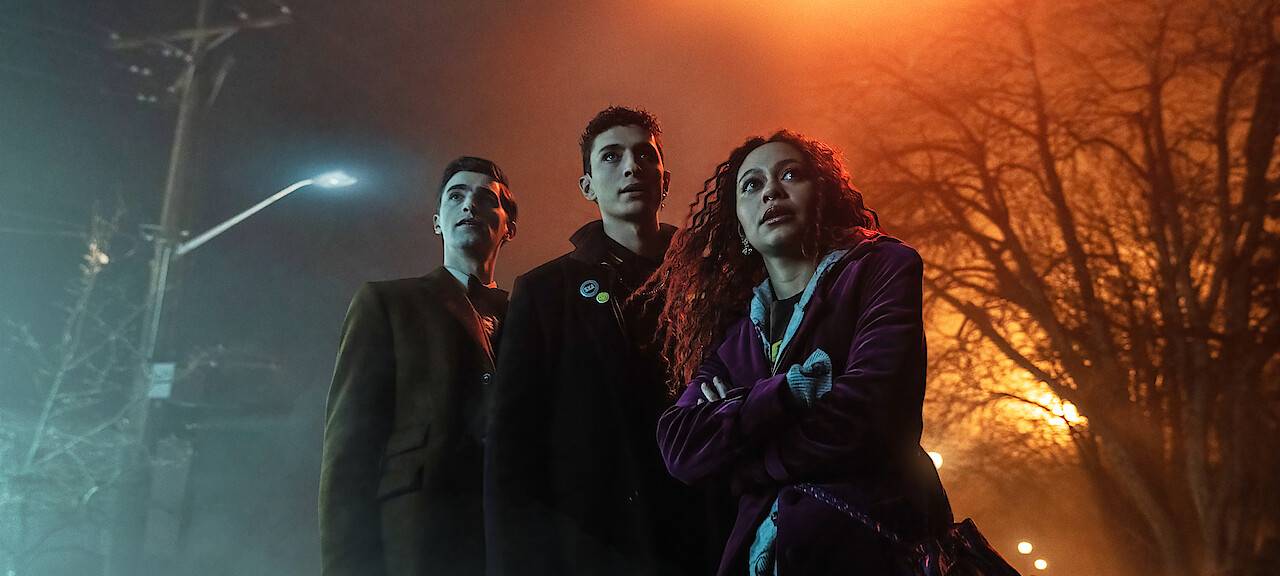 Die drei lösen einen Fall.