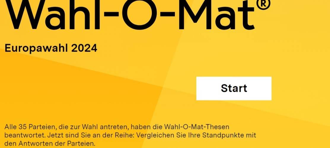 Wahl-O-Mat zur Europawahl ist online