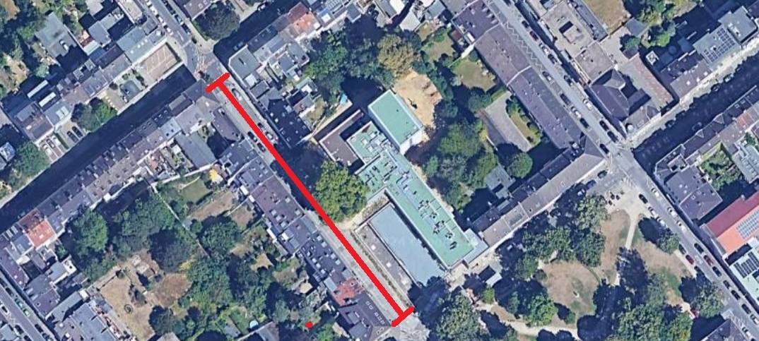 Teil der Blücherstraße soll umbenannt werden