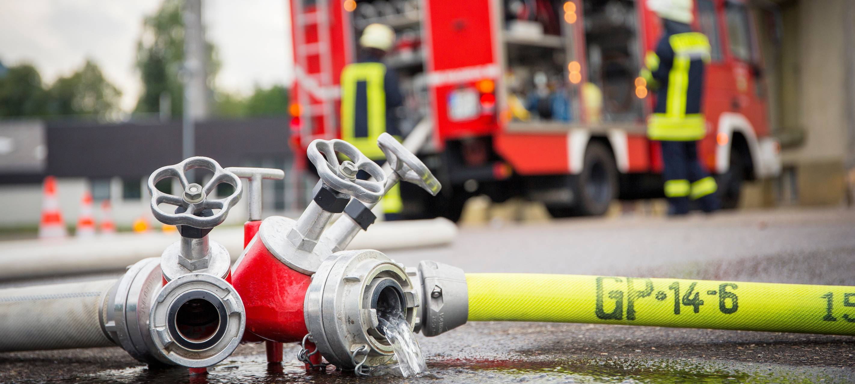 Brand beschädigt neue Feuerwache Rheydt