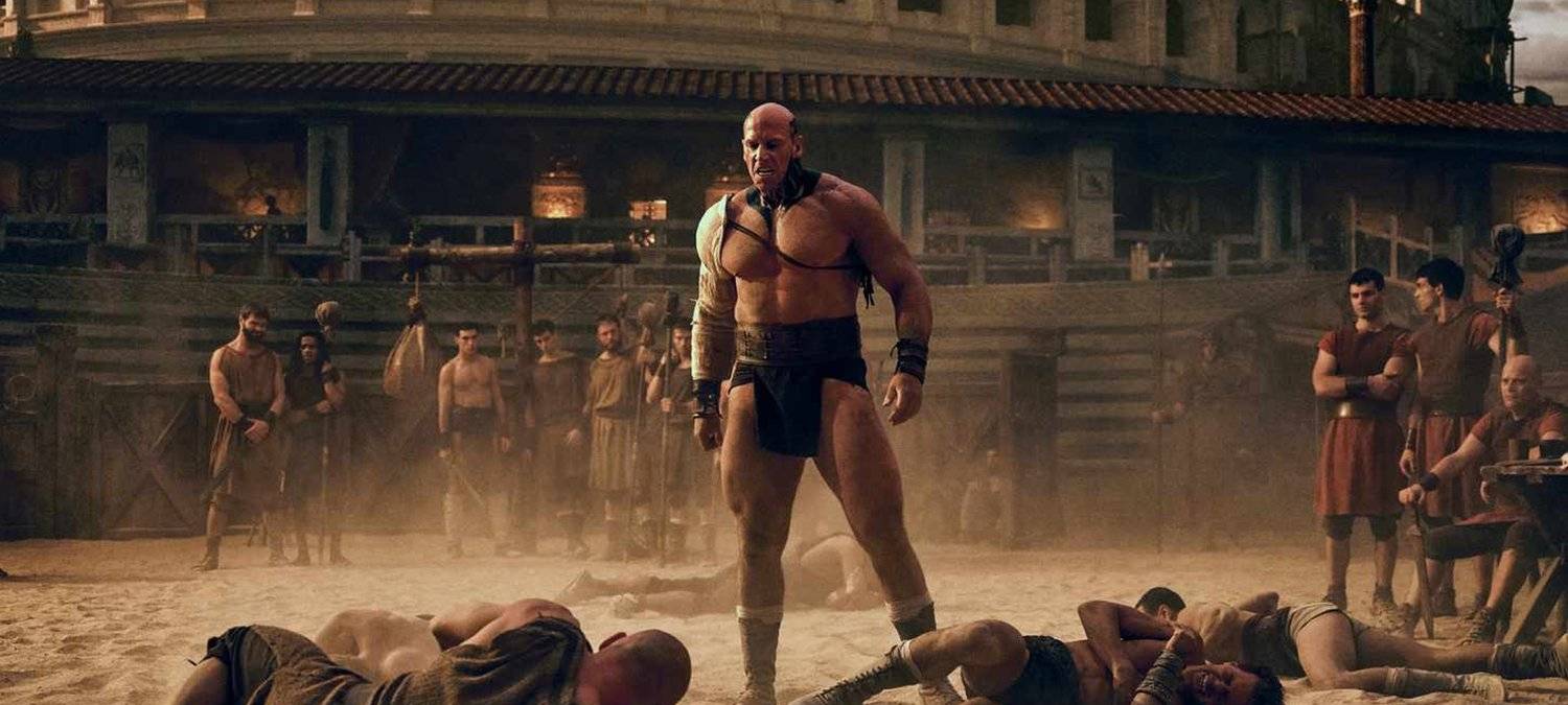 In der Arena fließt Blut.