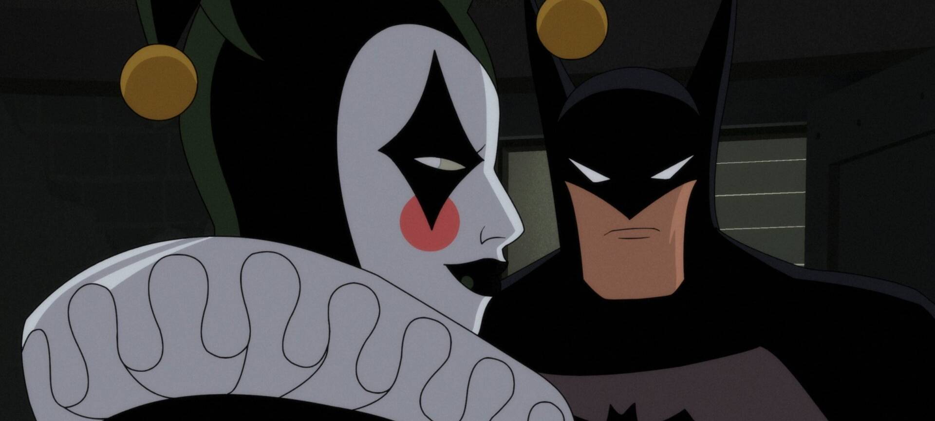 Batman und Joker sind Kontrahenten.