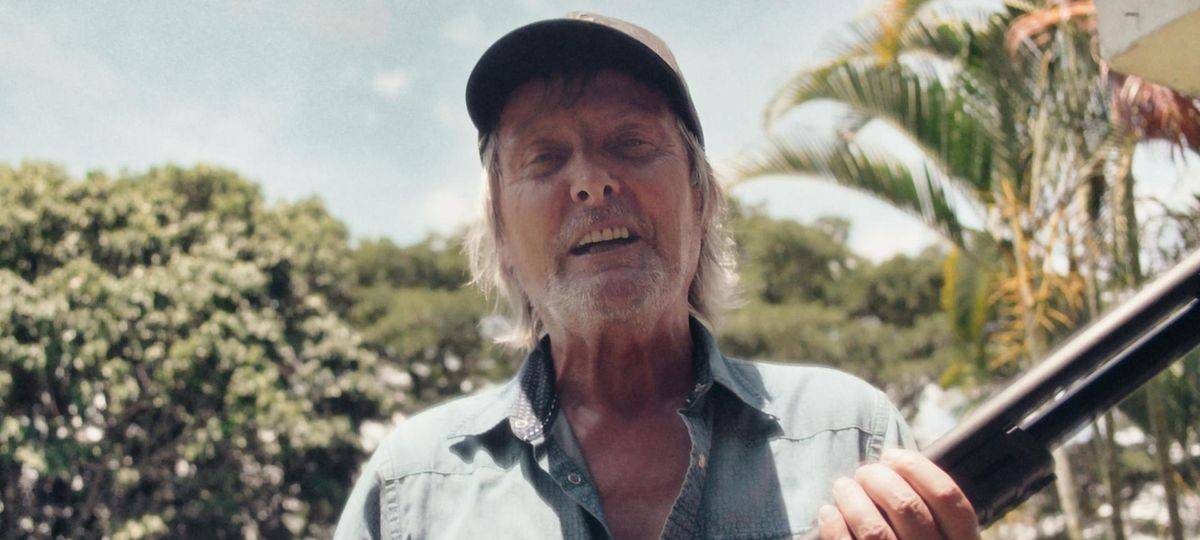 Marx und seine Waffe.