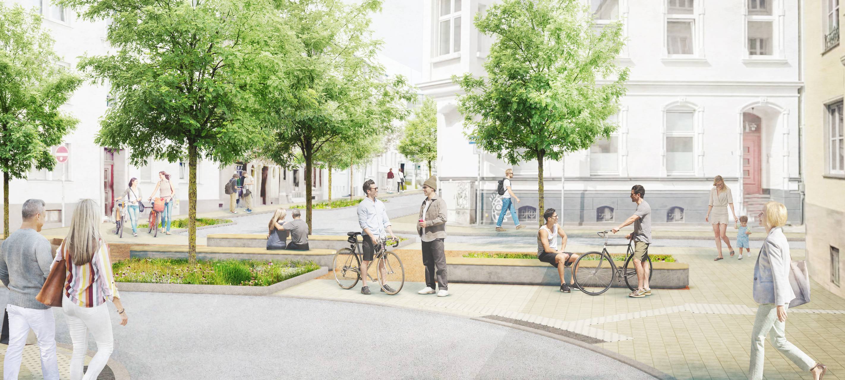 Straßen sollen "wohnlicher" werden