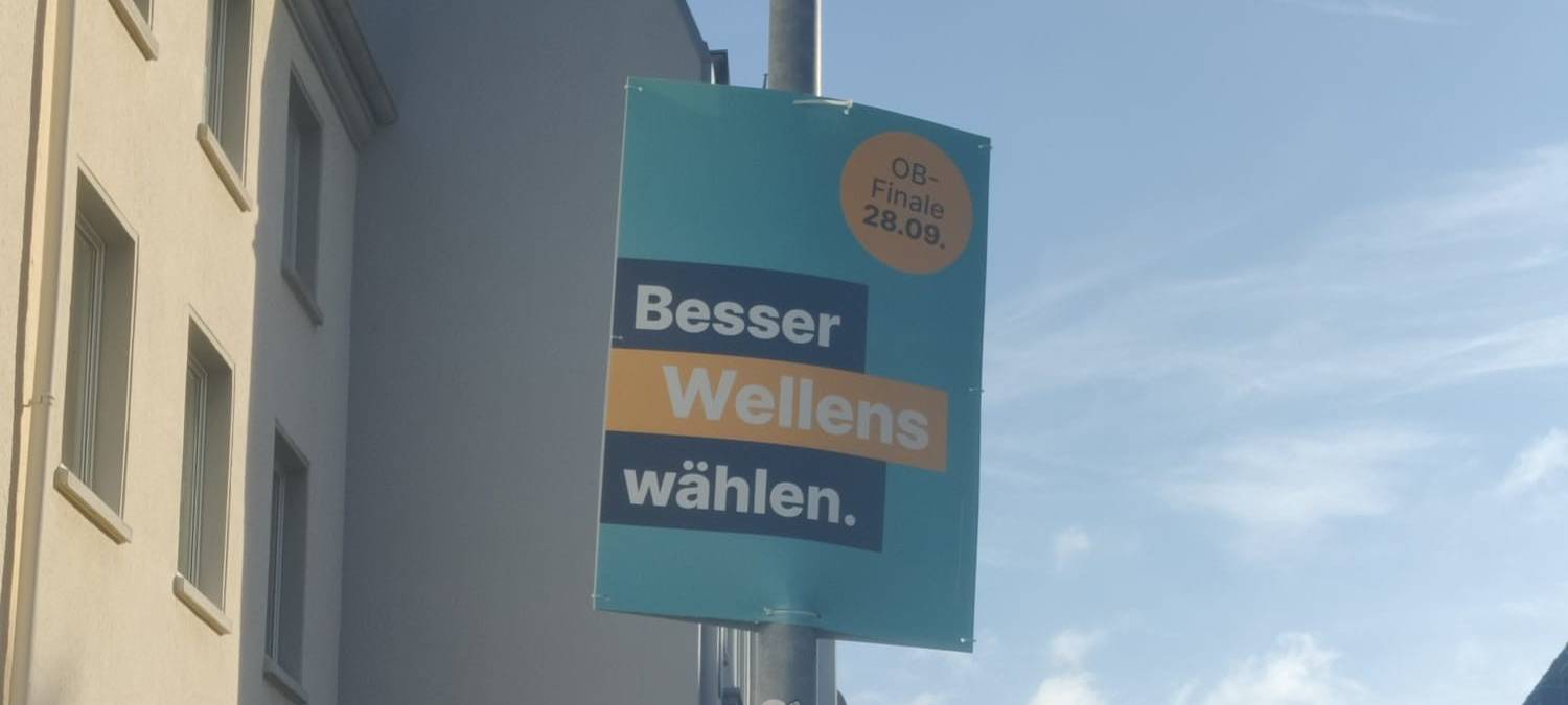 Wahlplakate müssen bis morgen abgehängt werden