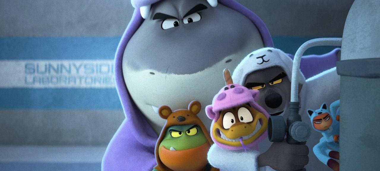 Die Gangster-Gang in Plüsch-Uniform? Da stimmt was nicht.