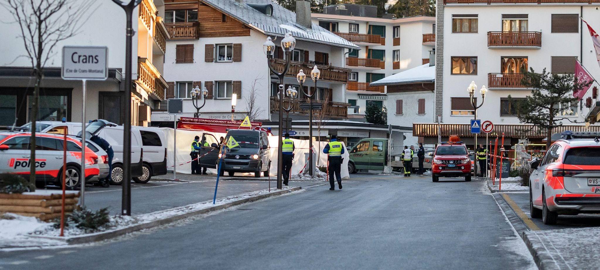 Explosion bei Silvesterparty in Skiort in der Schweiz