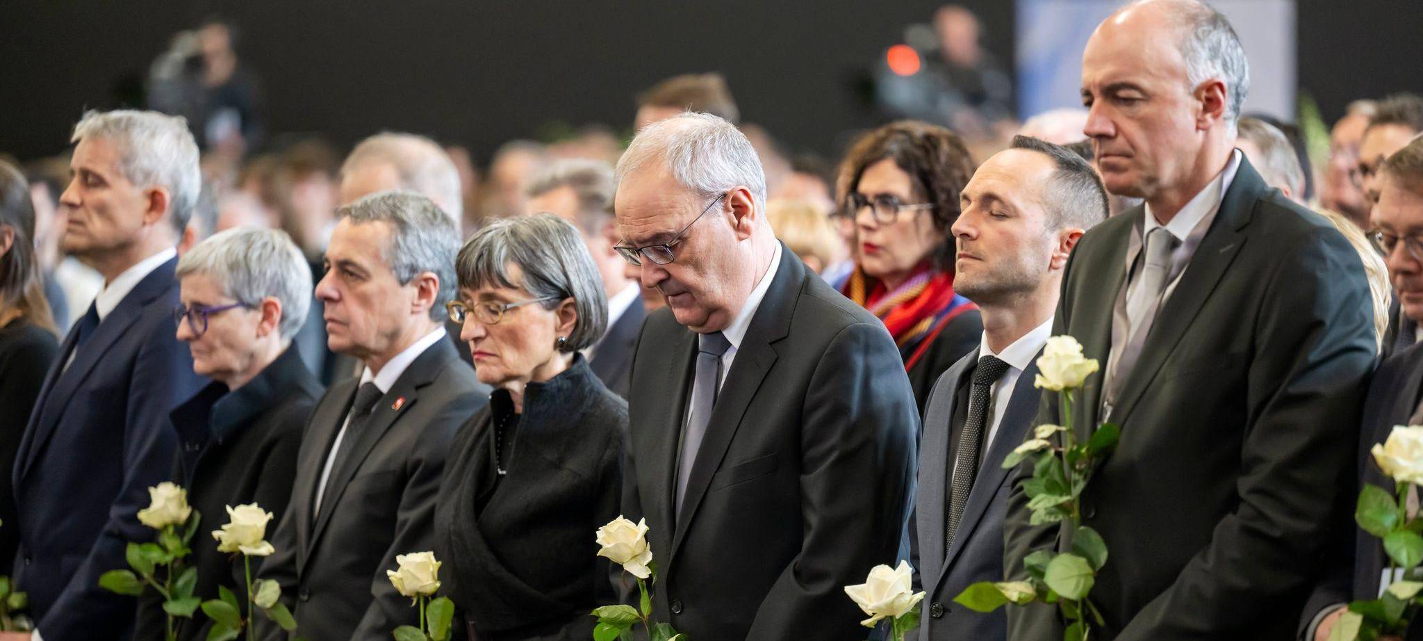 Trauerfeier nach dem tödlichen Brand in Crans-Montana