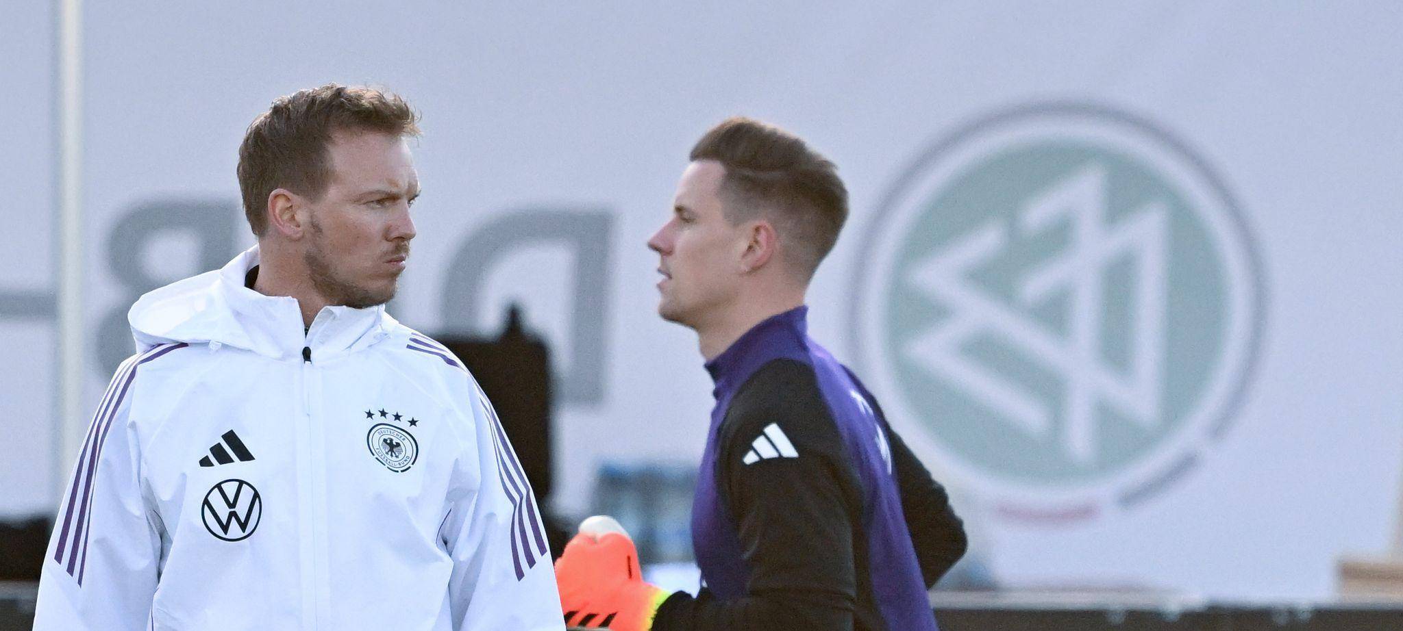 Julian Nagelsmann und Marc-André ter Stegen